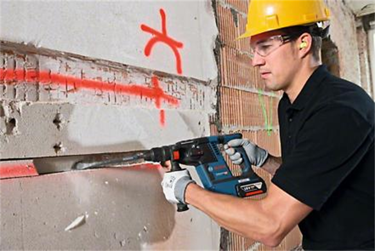 bosch 18v gbh 26 f