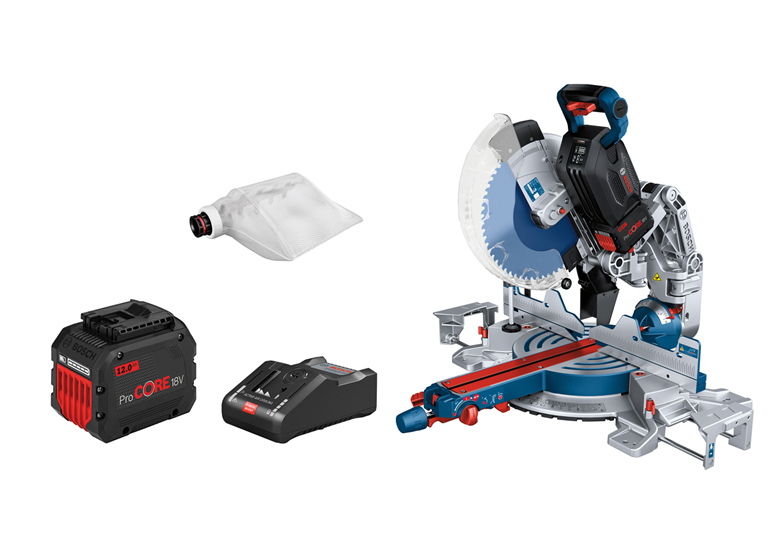 Ukośnica Bosch GCM 18V-305 GDC 2x12,0Ah