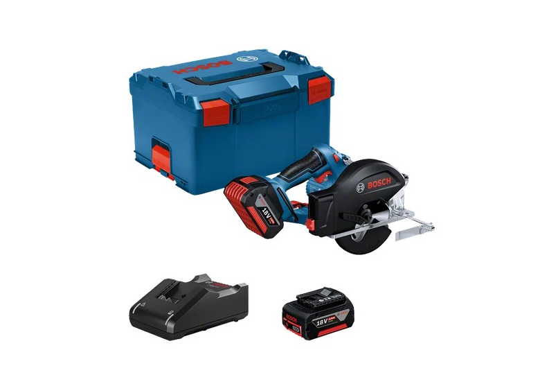Pilarka tarczowa do metalu Bosch GKM 18V-50 2x5,0Ah L-BOXX 238