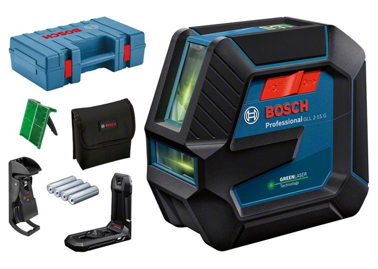 Laser krzyżowy Bosch GLL 2-15 G