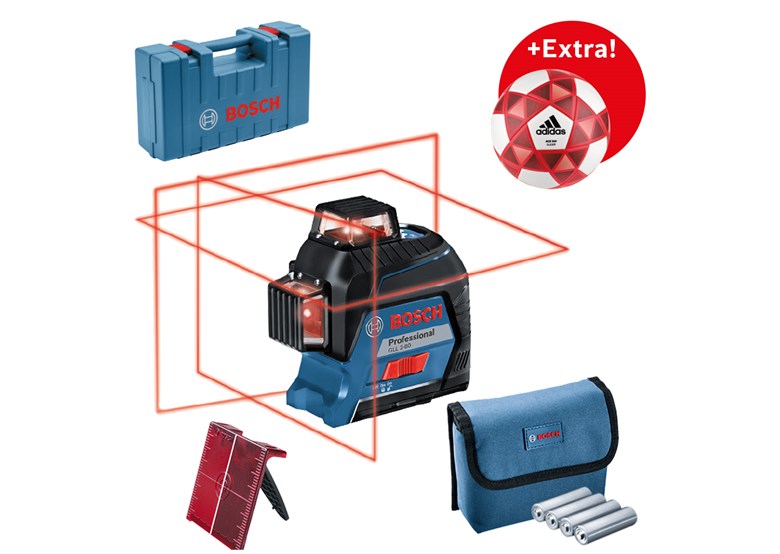 Laser krzyżowy Bosch GLL 3-80