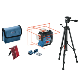 Laser krzyżowy Bosch GLL 3-80 C + BT 150