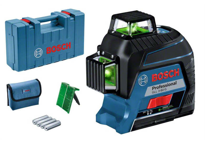 Laser płaszczyznowy Bosch GLL 3-80 G
