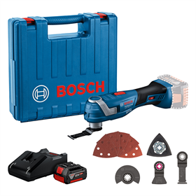 Narzędzie wielofunkcyjne Bosch GOP 185-LI 1x4.0Ah