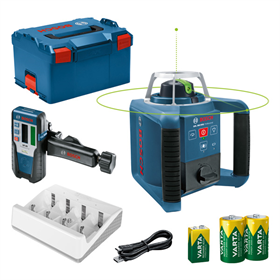 Laser obrotowy Bosch GRL 300 HVG + LR1 G