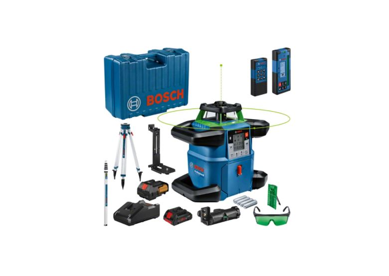 Laser obrotowy Bosch GRL650+BT170+GR500