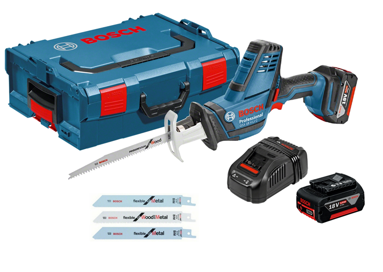 Piła szablasta Bosch GSA 18 V-LI C 2x5.0Ah