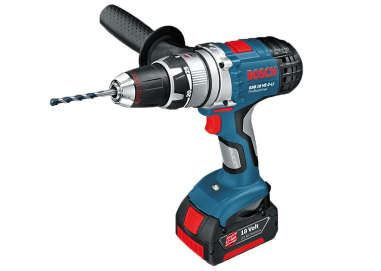 Wiertarko-wkrętarka udarowa Bosch GSB 18 VE-2-LI L-BOXX