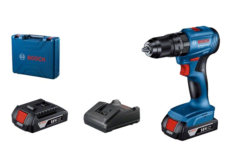 Wiertarko-wkrętarka udarowa Bosch GSB 185-LI 2x2.0Ah