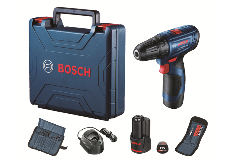 Wiertarko-wkrętarka z akcesoriami Bosch GSR 120-LI