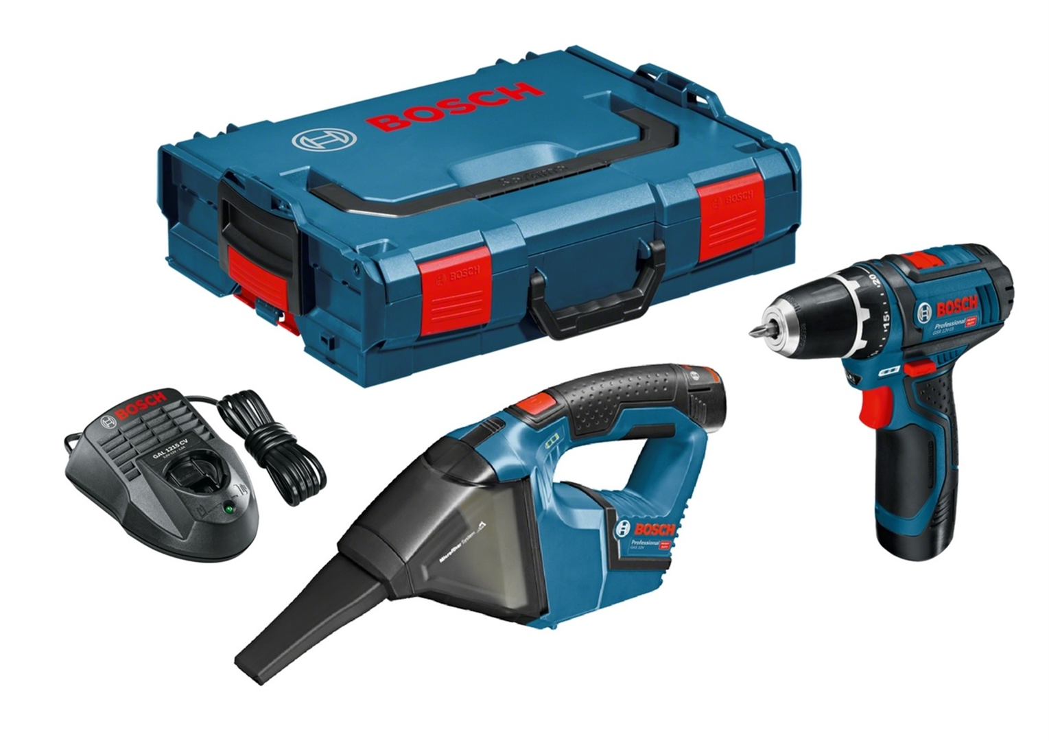 Bosch Gsr 12v 15 Vs Gsb 12v 15 Zestaw narzędzi 12V Bosch GSR 12V-15 + GAS 12V | Narzedzia.pl