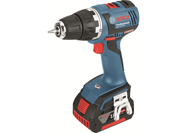 Wiertarko-wkrętarka akumulatorowa Bosch GSR 18 V-EC