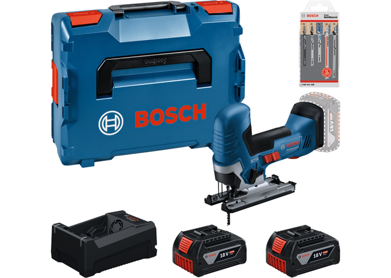 Wyrzynarka Bosch GST 18V-125 S 2x5.0Ah L-BOXX