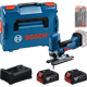Wyrzynarka Bosch GST 18V-125 S 2x5.0Ah L-BOXX
