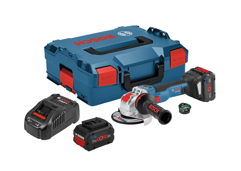 Szlifierka kątowa X-Lock Bosch GWX 18V-10 SC 2x8.0Ah