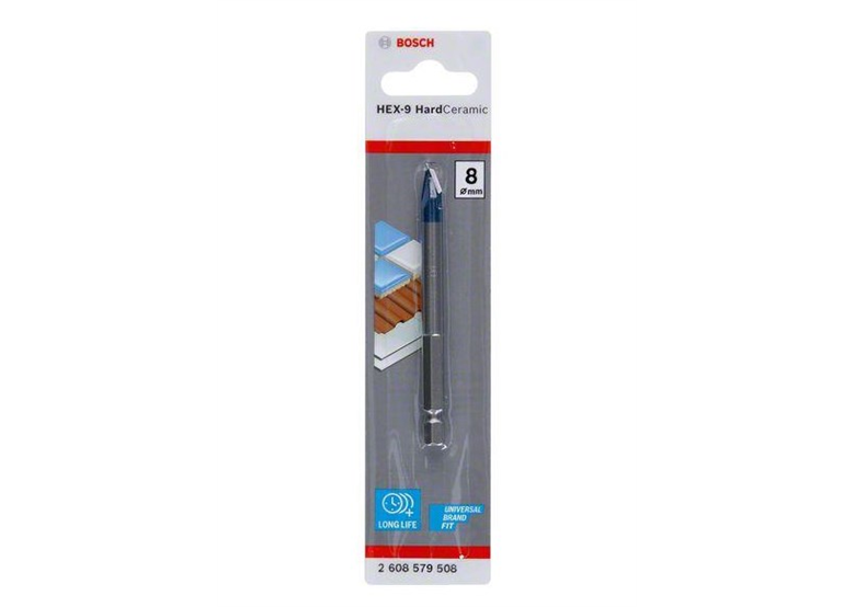 Wiertło do ceramiki 8x90mm Bosch HEX-9 HardCeramic