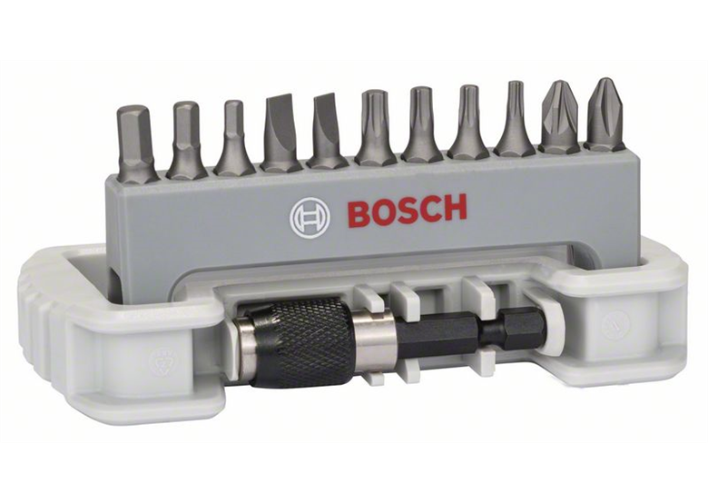 11-częściowy zestaw końcówek wkręcających z uchwytem do końcówek Bosch Impact Control