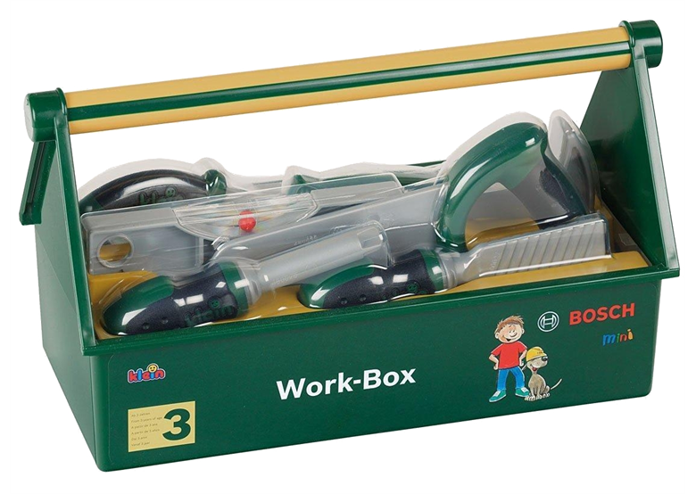 Zabawkowy zestaw narzędzi ręcznych Bosch Klein Work-Box 8573