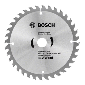 Piła zębata do cięcia drewna 160x20mm Z36 Bosch Optiline ECO Wood