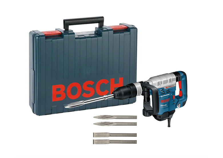 Młot udarowy Bosch PS GSH 5 CE + 4 AS