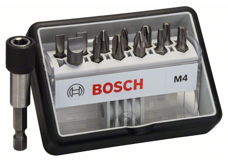 Zestaw końcówek wkręcających (13szt) Bosch Robust Line M Extra Hart