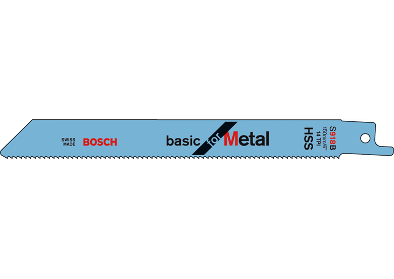 Brzeszczot do piły szablastej Basic for Metal, 2szt. Bosch S 918 BF