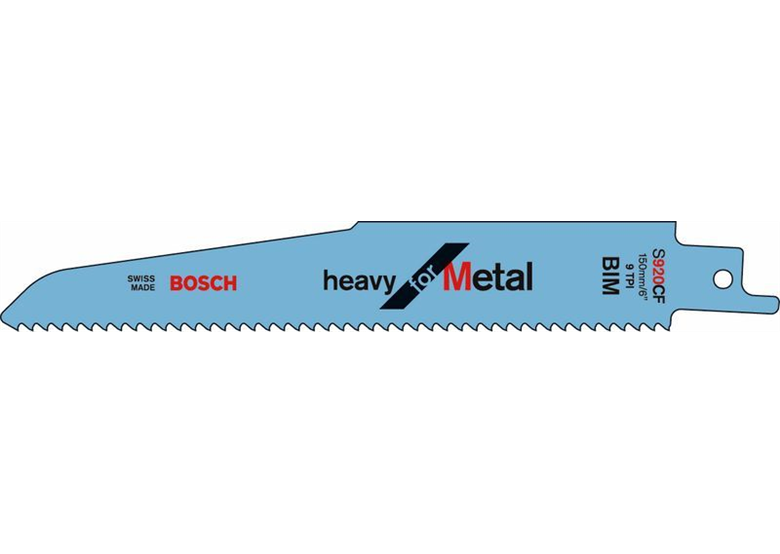 Brzeszczot do piły szablastej  Heavy for Metal Bosch S 920 CF