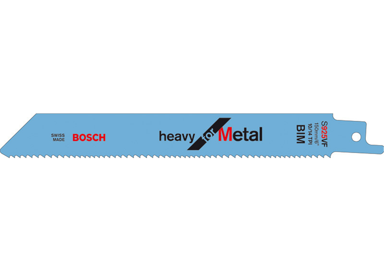 Brzeszczot do piły szablastej Bosch S 925 VF Heavy for Metal