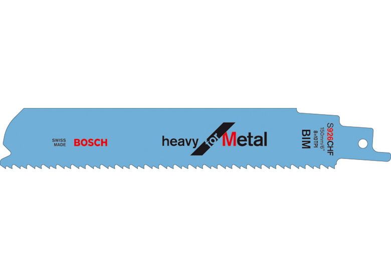 Brzeszczot do piły szablastej Bosch S 926 CHF Heavy for Metal