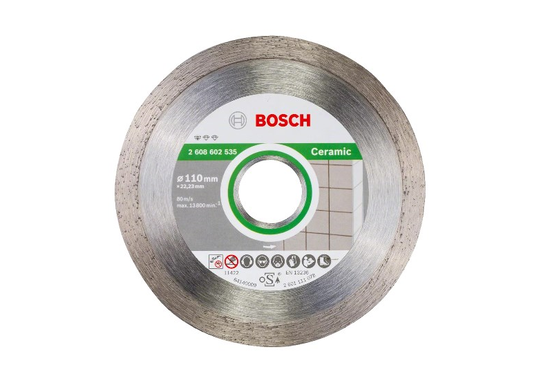 Diamentowa tarcza tnąca 110mm Bosch Standard for Ceramic