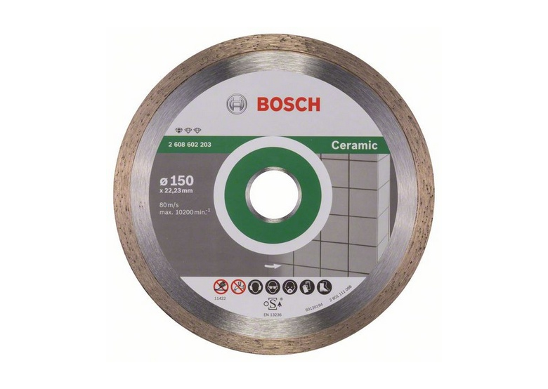 Diamentowa tarcza tnąca 150mm Bosch Standard for Ceramic