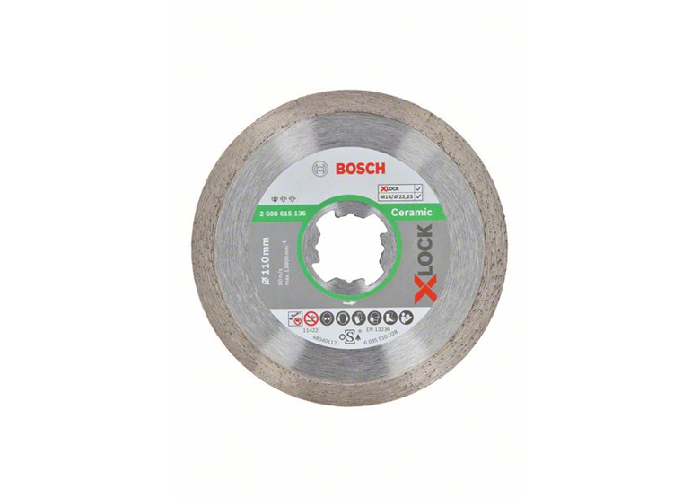 Tarcza diamentowa X-Lock 110mm Bosch Standard for Ceramic