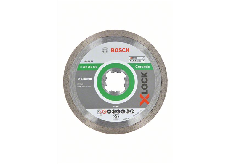 Tarcza diamentowa X-Lock 125mm Bosch Standard for Ceramic