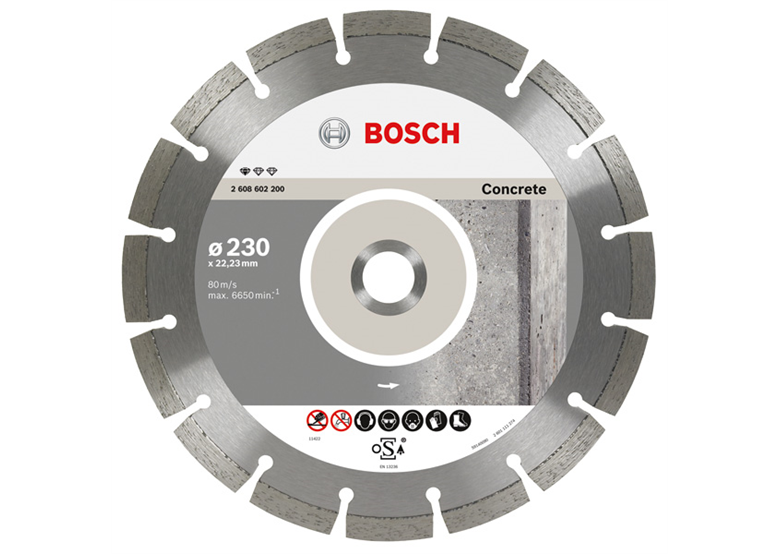 Diamentowa tarcza tnąca 180x22,23x2mm Bosch Standard for Concrete