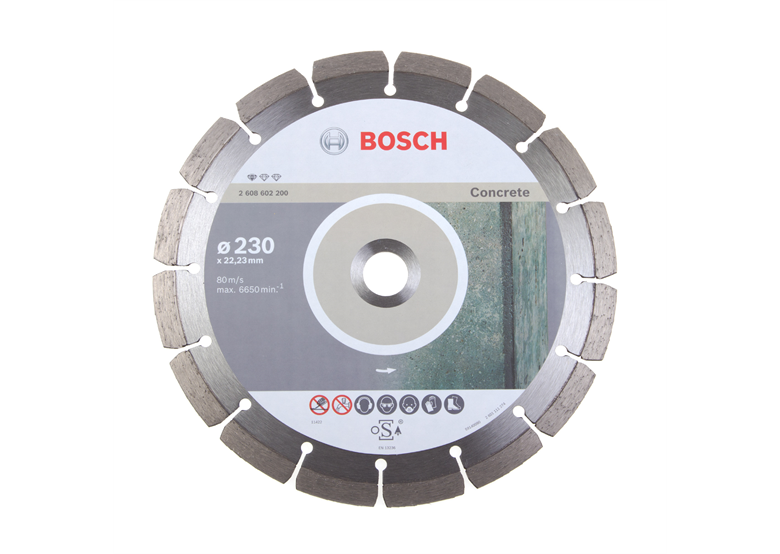 Diamentowa tarcza tnąca 230mm Bosch Standard for Concrete