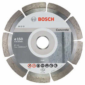 Diamentowa tarcza tnąca 150x22,23x2mm, 10szt. Bosch Standard for Concrete