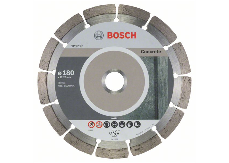 Diamentowa tarcza tnąca 180x22,23x2mm, 10szt. Bosch Standard for Concrete