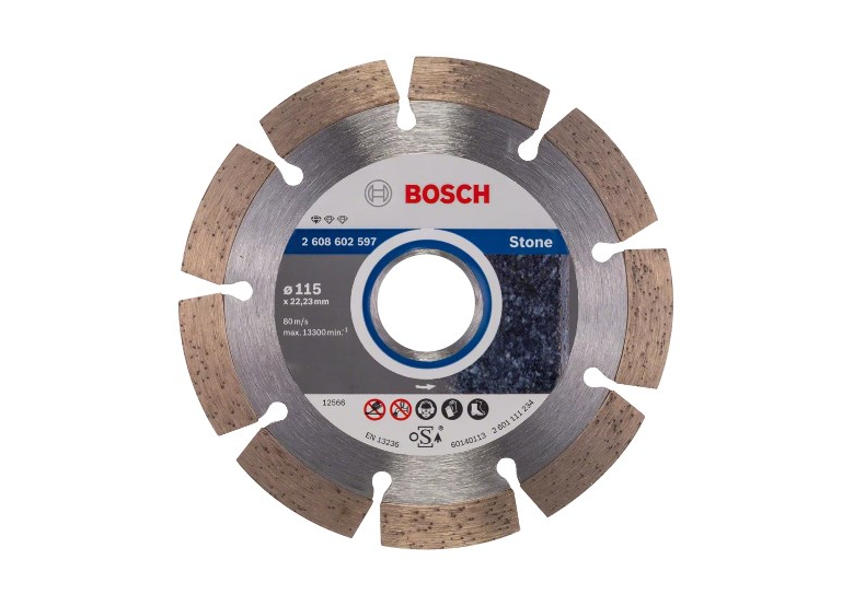Diamentowa tarcza tnąca 115mm Bosch Standard for Stone
