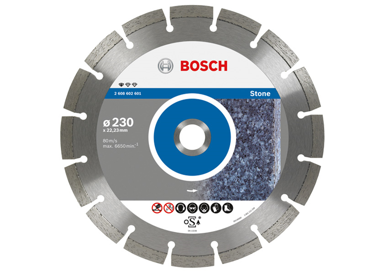 Diamentowa tarcza tnąca 300x22,23x3,1mm Bosch Standard for Stone