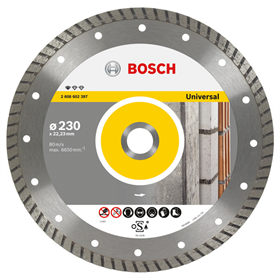 Diamentowa tarcza tnąca 125x22,23x2mm Bosch Standard for Universal Turbo