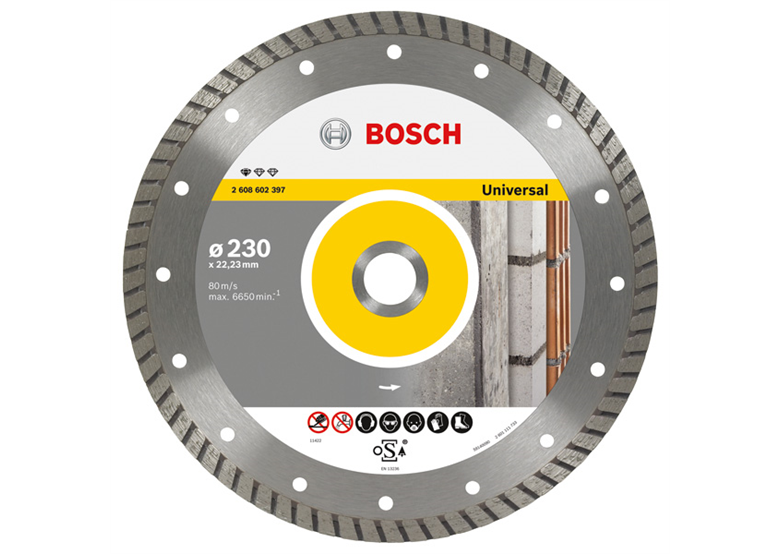 Diamentowa tarcza tnąca 125x22,23x2mm Bosch Standard for Universal Turbo