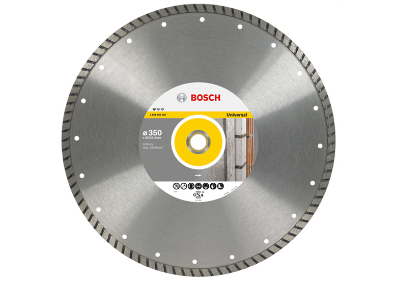 Diamentowa tarcza tnąca 300x20/25,4x3mm Bosch Standard for Universal Turbo