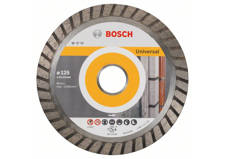 Diamentowa tarcza tnąca 125x22,23x2mm, 10szt. Bosch Standard for Universal Turbo