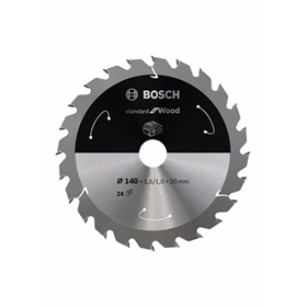 Piła zębata 140x20mm, 24 Bosch Standard for Wood