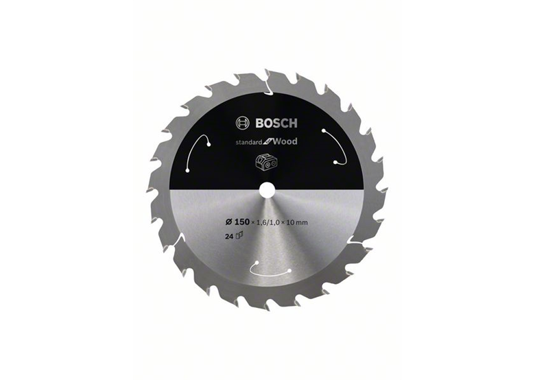 Piła zębata 150x10mm, 24 Bosch Standard for Wood