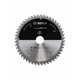 Piła zębata 190x30mm, 48 Bosch Standard for Wood