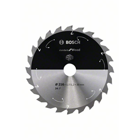 Tarcza do ukośnicy 216x30mm, 24 Bosch Standard for Wood