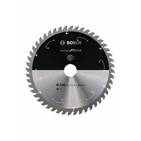 Tarcza do ukośnicy 216x30mm, 48 Bosch Standard for Wood