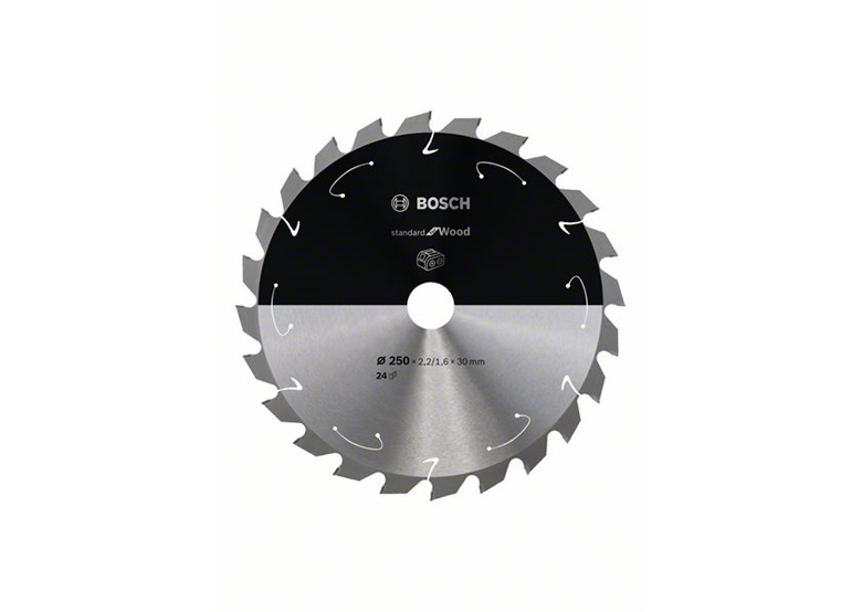Piła zębata 250x30mm, 24 Bosch Standard for Wood