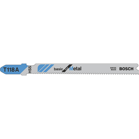 Brzeszczot do wyrzynarek Basic for Metal, 3szt. Bosch T 118 A